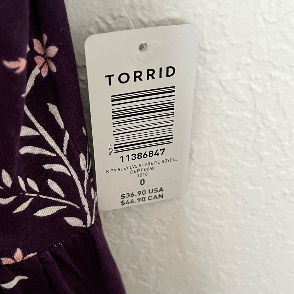 TORRID Super Soft Knit Tank NWT Size 0 - Picture 4 of 5
